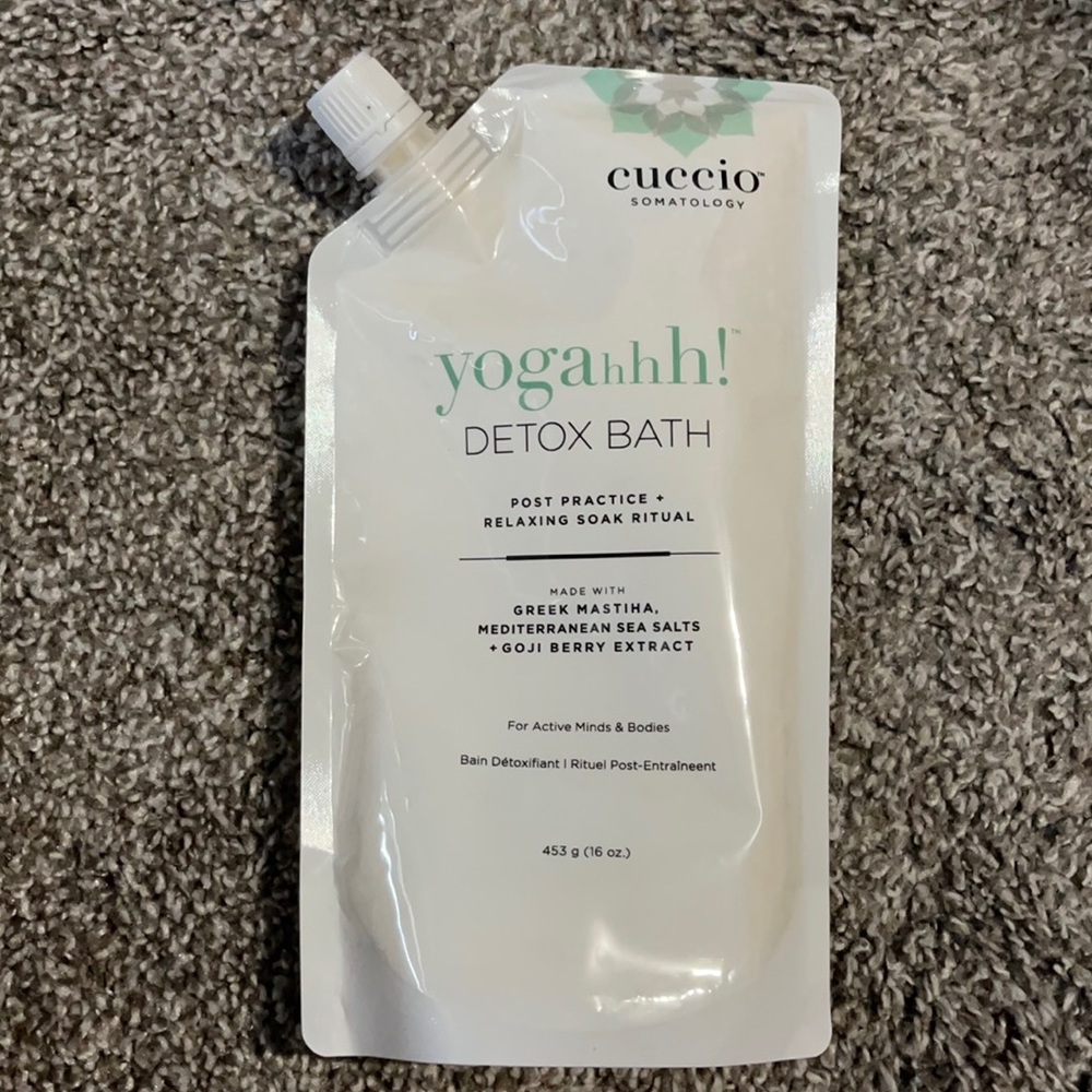 Yogahhh! Epsom salt detox bath NEW